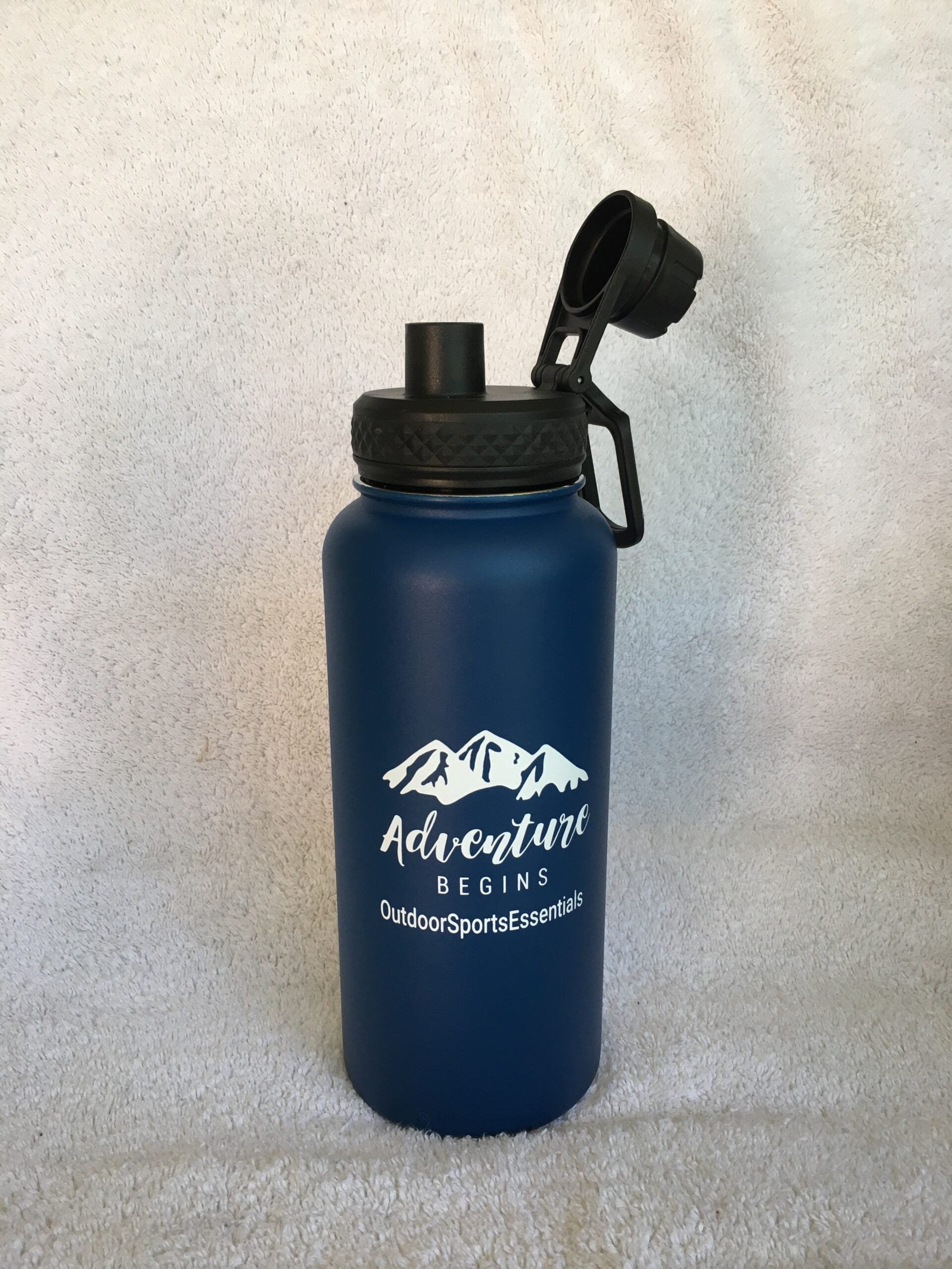 MCN-10009B-2 Hydroflask Wide Mouth 32 oz. Bottle w/Spout Lid