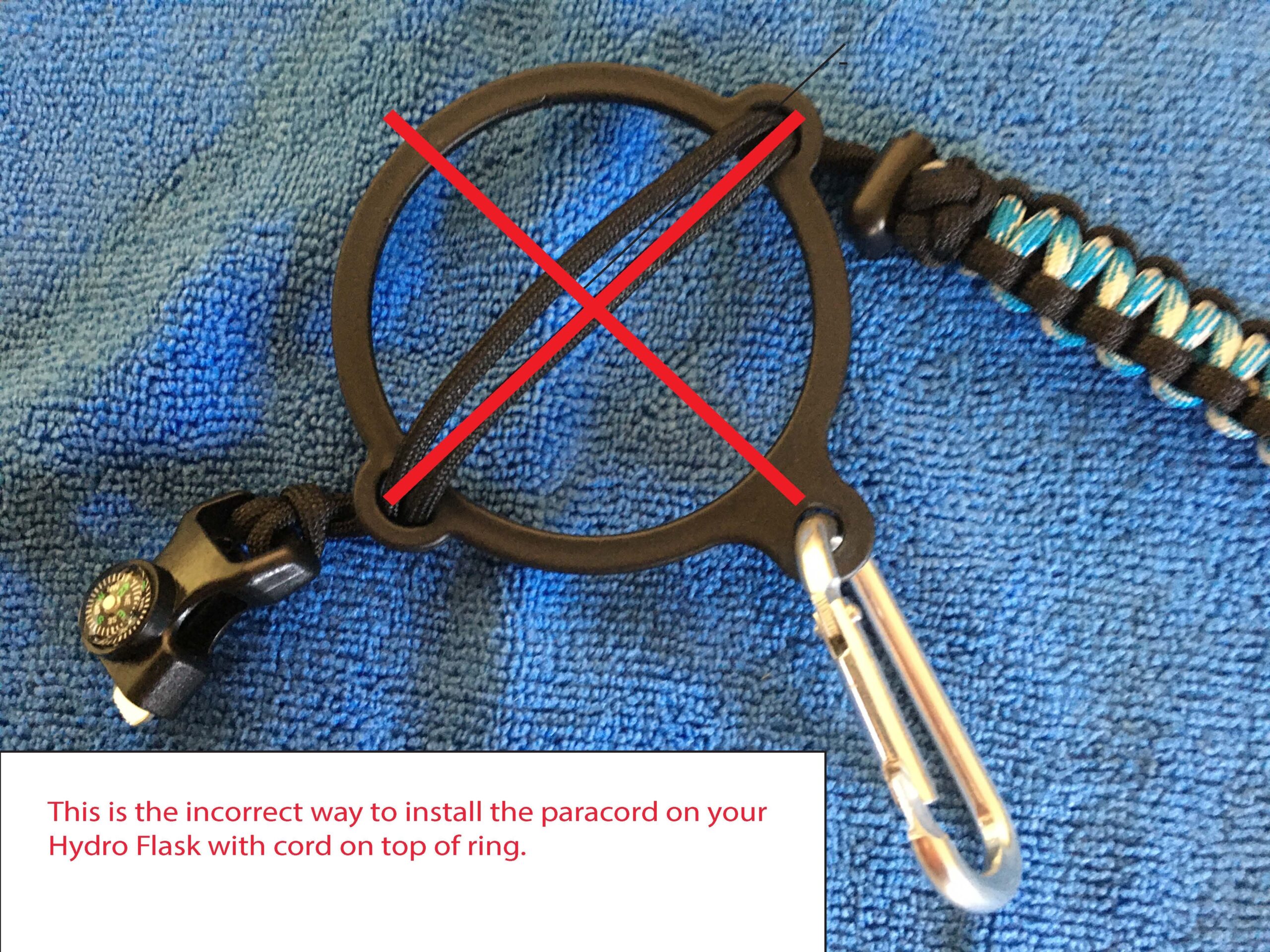 MCN-10010-Insb OSE Paracord Hydroflask Handle - Instructions