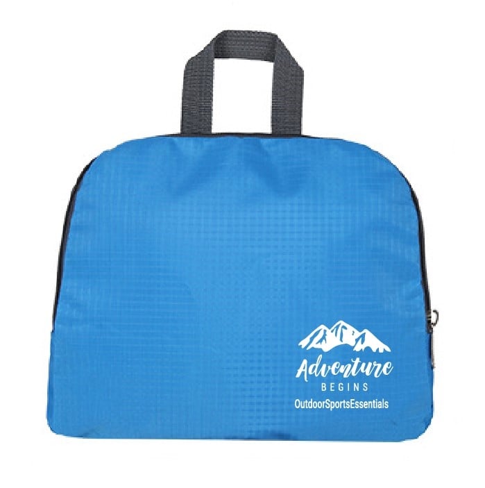 MCN10032B-3 Lightweight Foldable Backpack - Blue